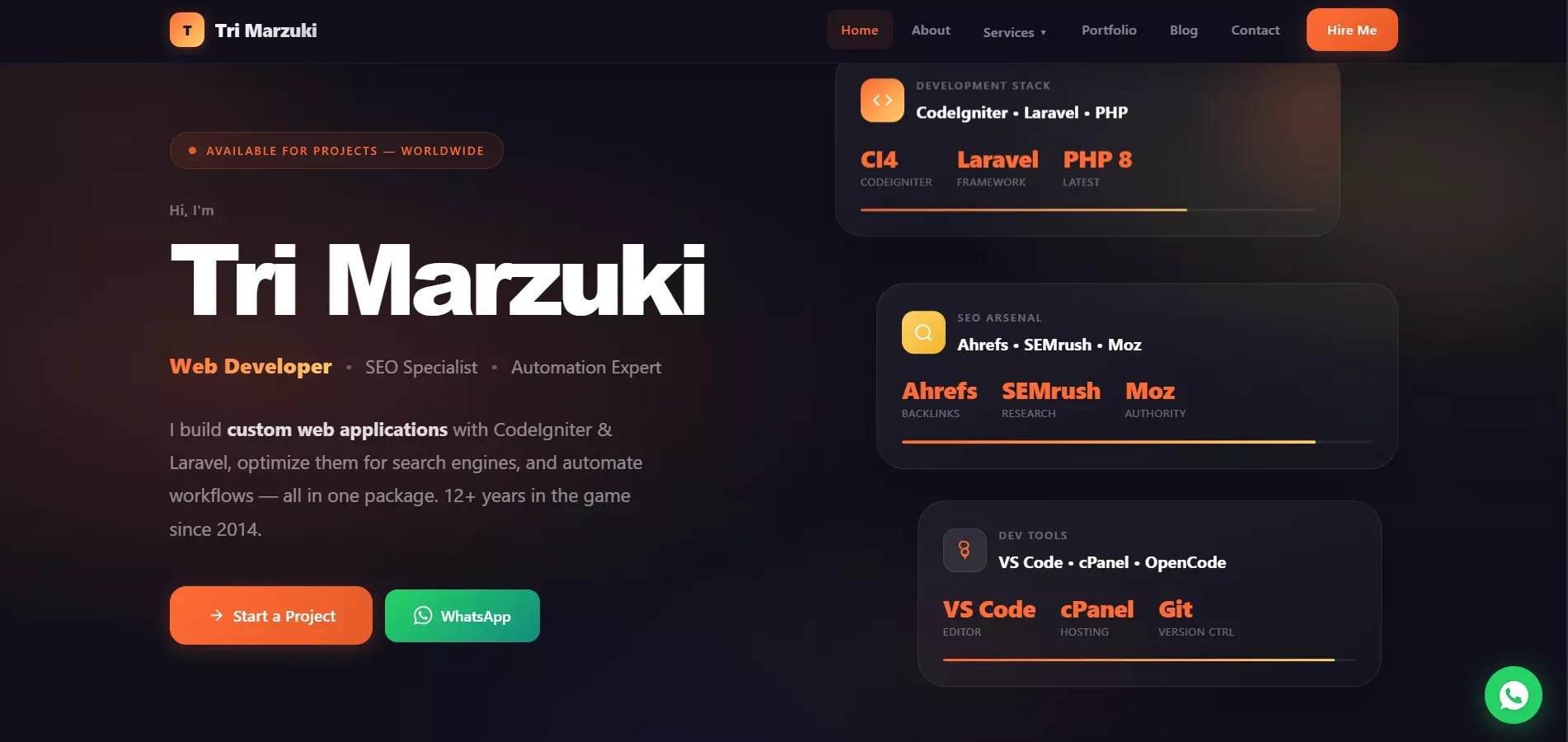 Marzuki SEO CMS
